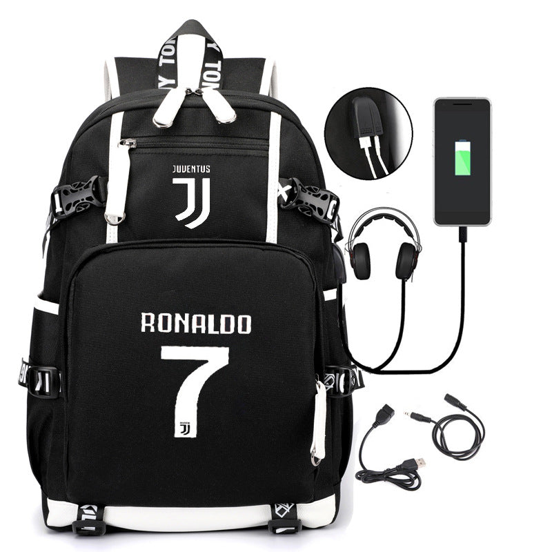Women's & Men's & Luminous Football Star Luo Young Backpacks