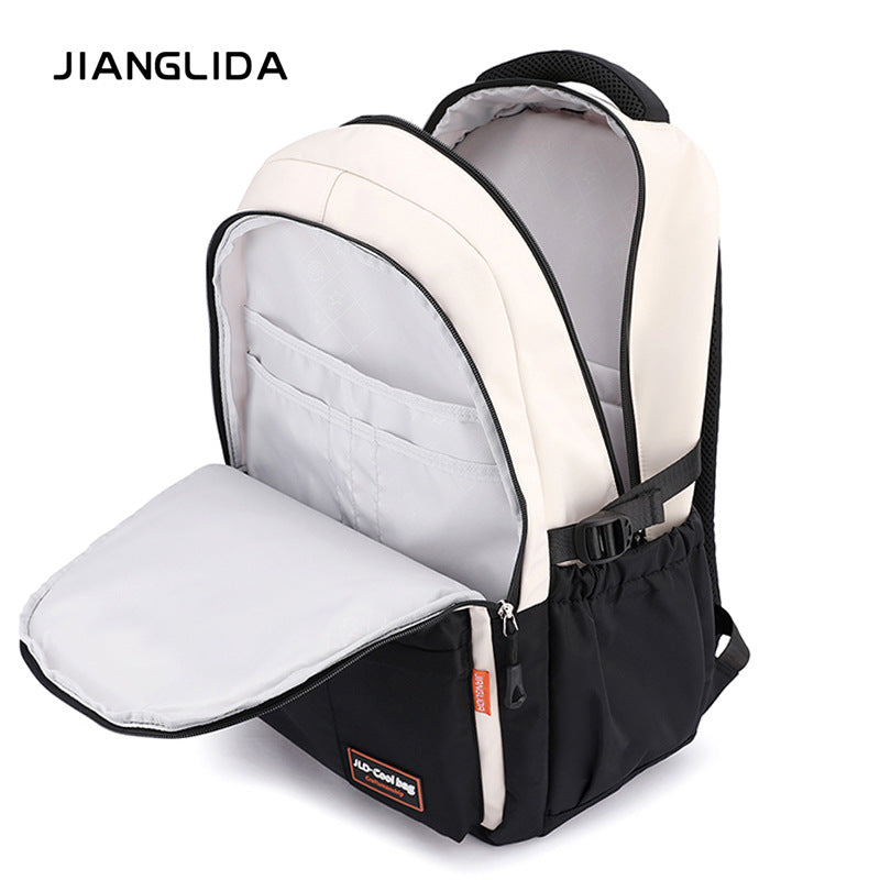 Durable Glamorous Men's College Lightweight Waterproof Backpacks