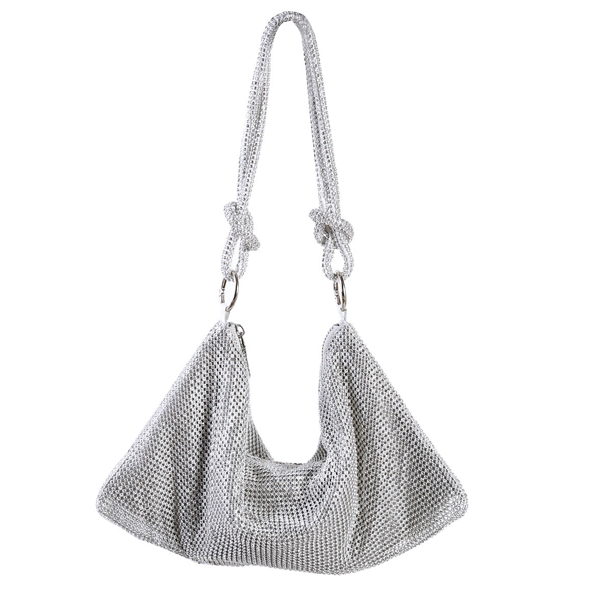 Women's New King Rhinestone Portable Underarm Shoulder Bags