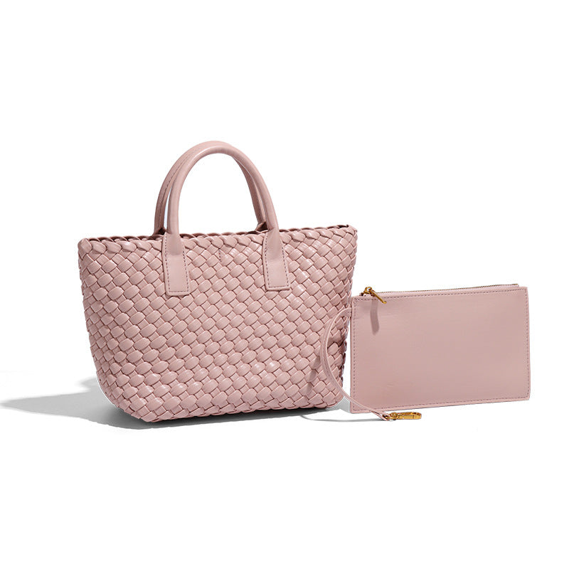 Women's Woven Vegetable Basket Portable Trendy Wild Niche Shoulder Bags