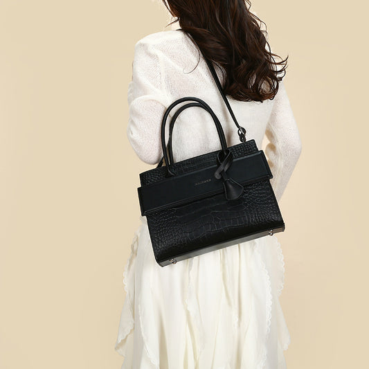 Creative Women's Stone Pattern Mother Advanced Handbags