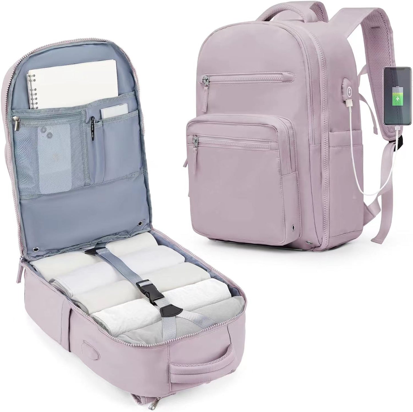 Women's Large Capacity Boarding Short Business Trip Backpacks