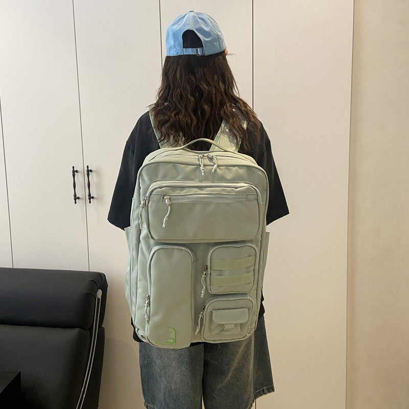 Charming Men's Large Capacity Nylon Cloth Backpacks