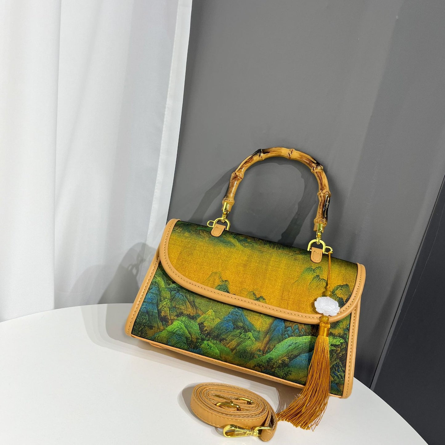 Ethnic Style Retro Textured Simple Elegant Handbags