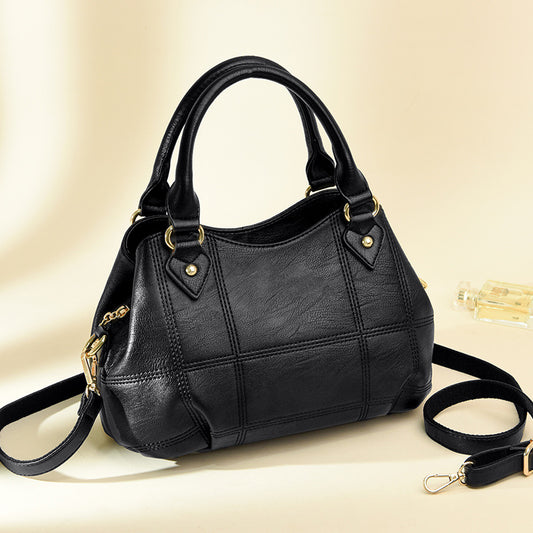 Women's Mother Texture Soft Large Capacity Big Handbags