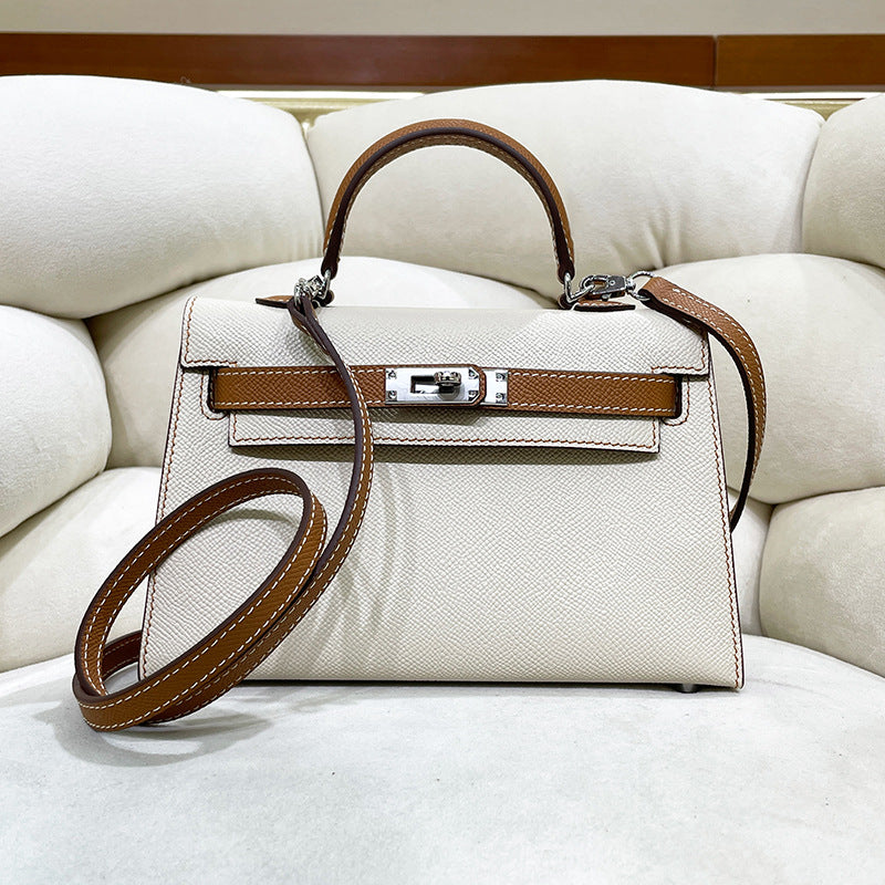Women's Print Second Generation Kelly Genuine Leather Crossbody Bags