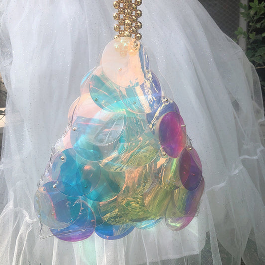 Style Hand-woven Chain Female Niche Fairy Handbags