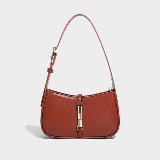 Women's French Style Trendy Commuting Elegant Baguette Shoulder Bags