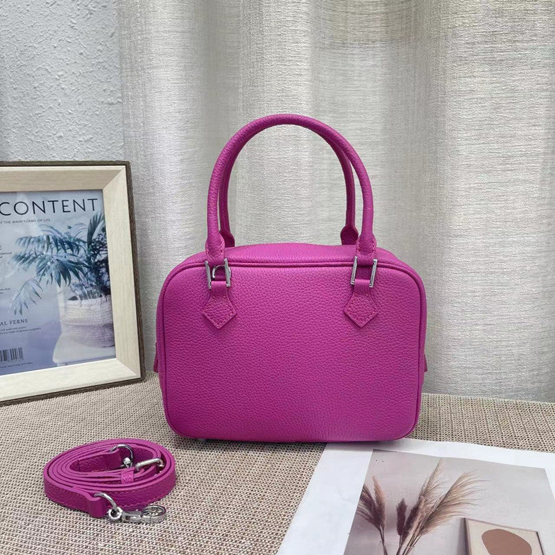 Women's Cowhide Genuine Leather Commuter Feather Lightweight Shoulder Bags