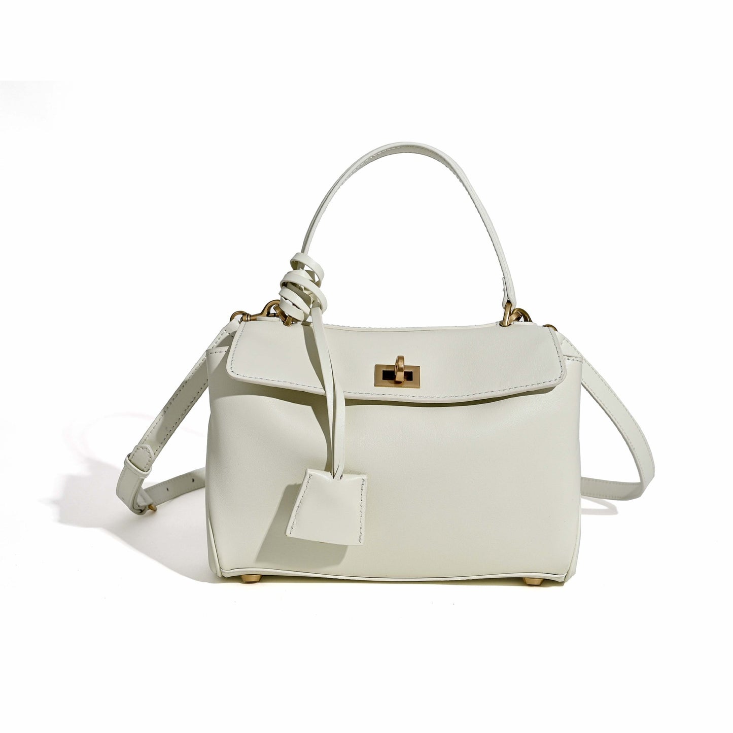 Women's Mini First Layer Cowhide High Sense Simple Handbags