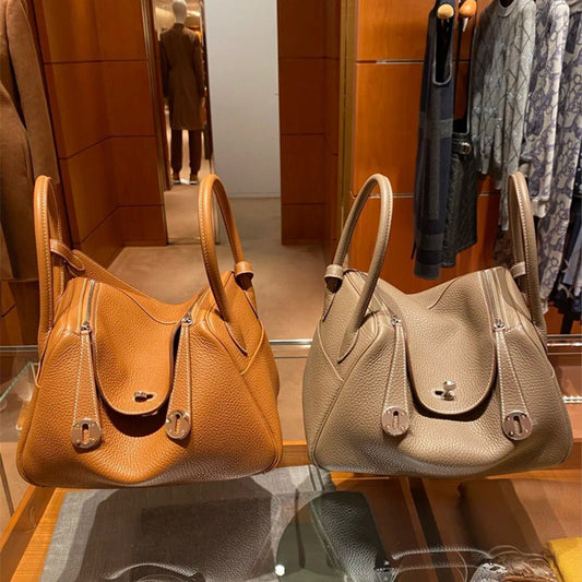 Women's Lindy Cowhide Doctor Genuine Leather Fashionable Bags