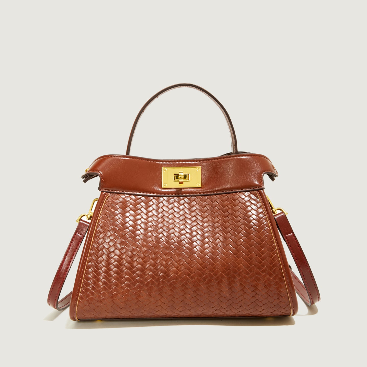 Women's Embossed Design Fashion High-grade Large Handbags