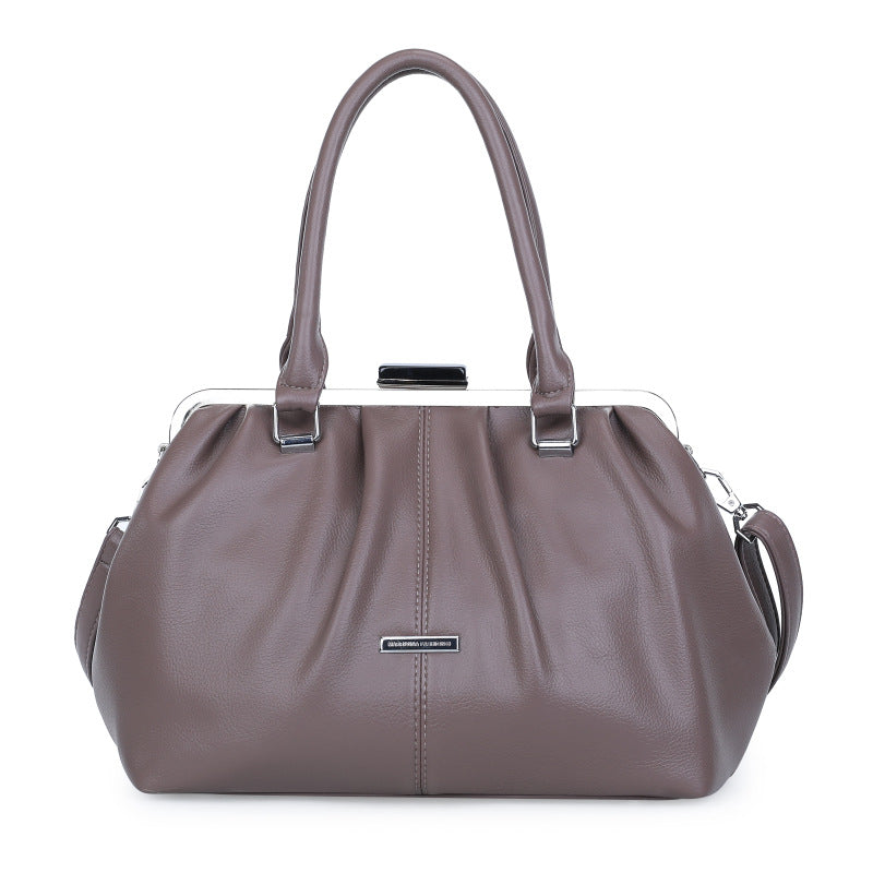 Women's Fashion Pleated Simple Large Capacity Crossbody Bags