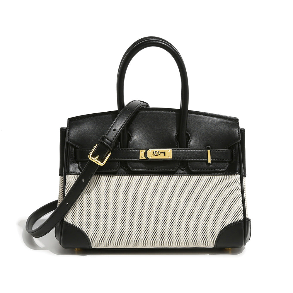 Women's Linen Mini Stylish Simple Versatile Portable Handbags