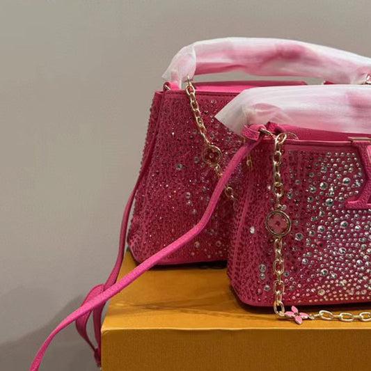 Women's Diamond Fashionable Lady's Chain Street Shot Matching Handbags