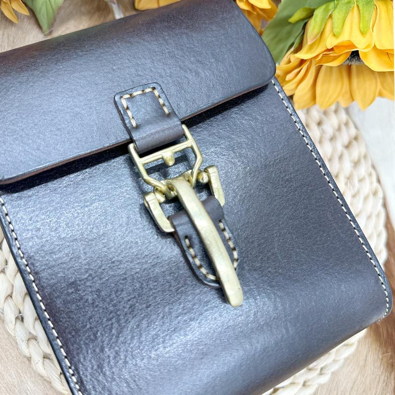 Women's Mobile For Genuine Leather Retro High-grade Crossbody Bags