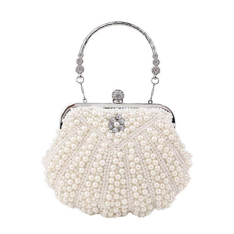 Beautiful Pearl Dinner Banquet Dress Fashion Evening Bags