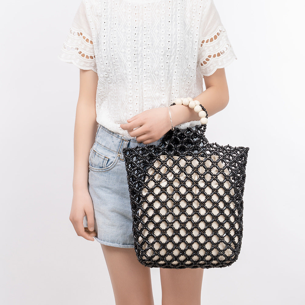 Women's Hand-woven Summer Niche Design Hollow Commuter Handbags