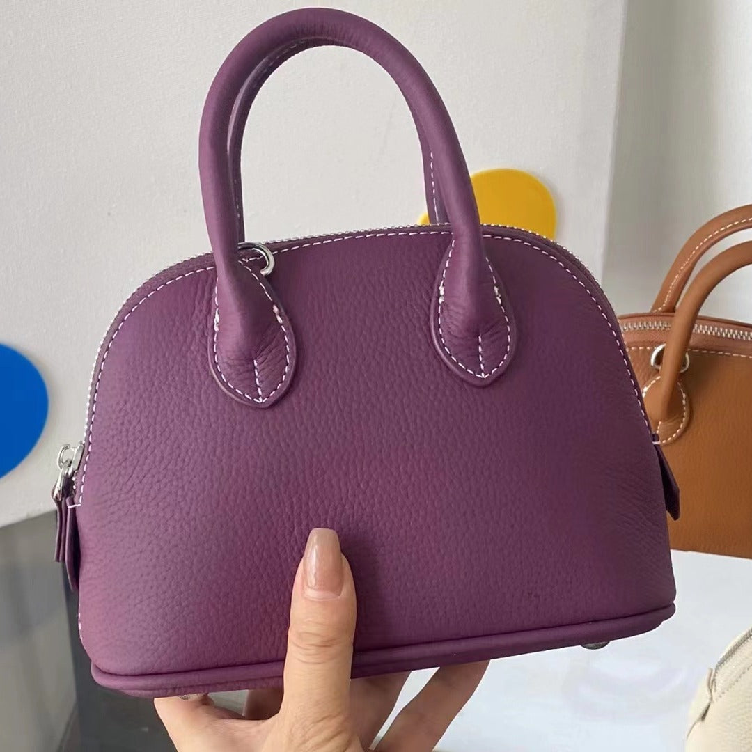 Women's & Men's Layer Cowhide Pure Leather Classic Versatile Fashion Men's Bags