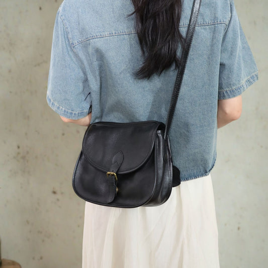 Women's British Vintage Saddle High-grade Design Western Crossbody Bags