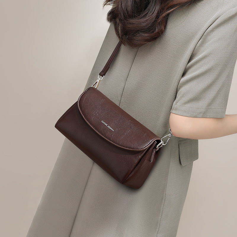 Graceful Women's High-grade Fashion Retro Commute Crossbody Bags