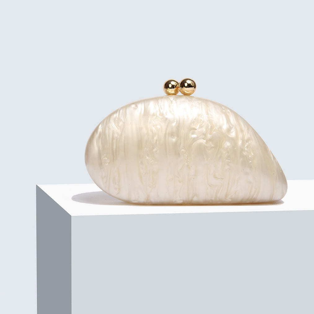 Women's Dinner Shell Acrylic Fashion Wedding Clutch Bags