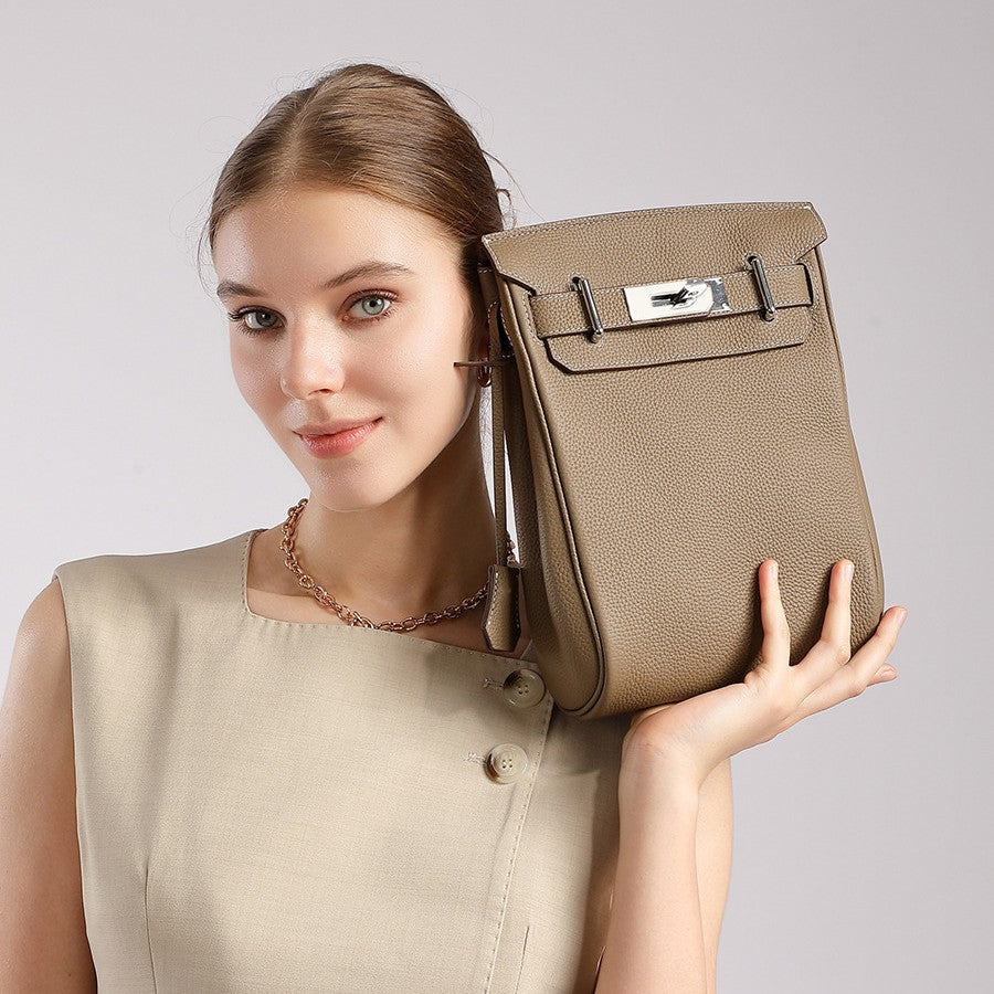 High Quality Kelly Unisex First Layer Leather Crossbody Bags