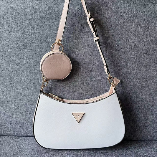 Women's Simple Style Selenodont Underarm Solid Color Shoulder Bags