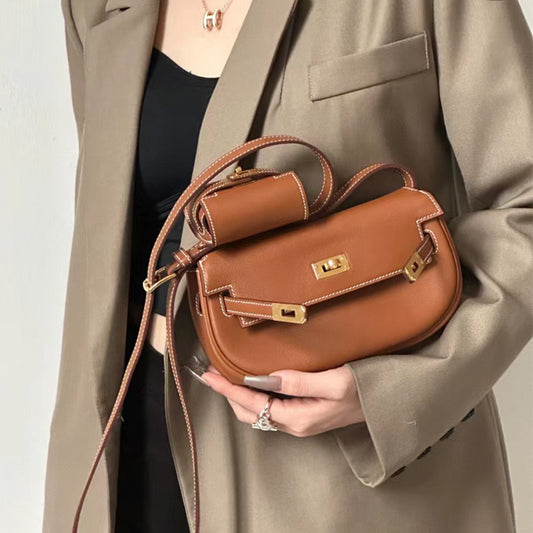 Attractive Women's Classy Kelly Mini Leather Shoulder Bags
