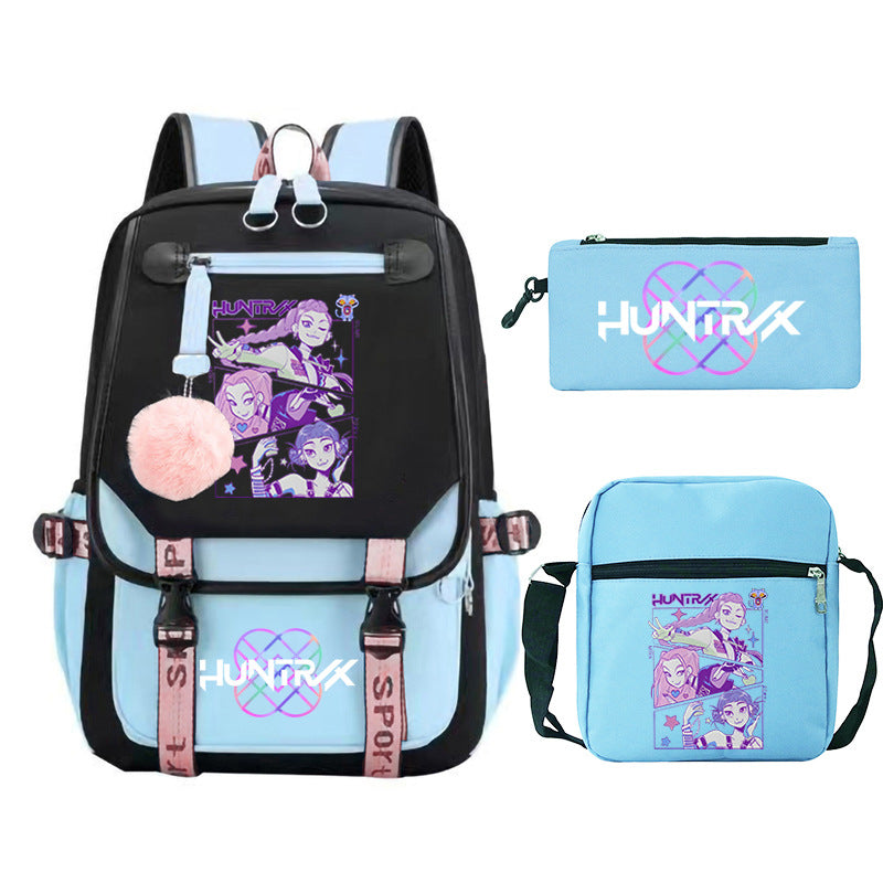 Elegant Children's Merchandise Printed Fashion Pencil Backpacks
