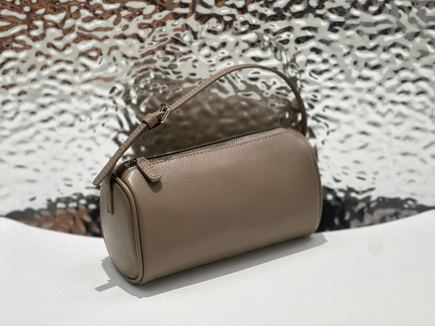 Women's Five Nine Pencil Box First Layer Cowhide High-grade Crossbody Bags