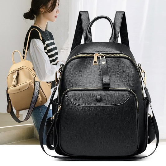 Cool Classic Korean Style Fashion Simple Backpacks