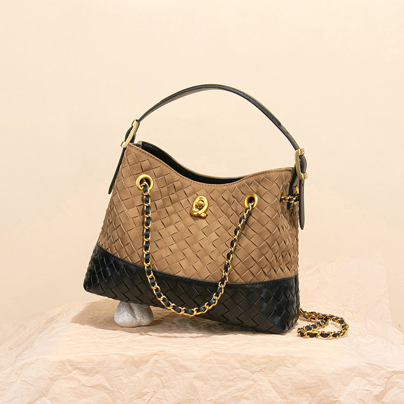 Women's Style Stray Commuter Hand Carrying Woven Bags