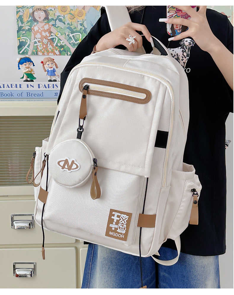 Boys Junior High College Lightweight Burden Backpacks