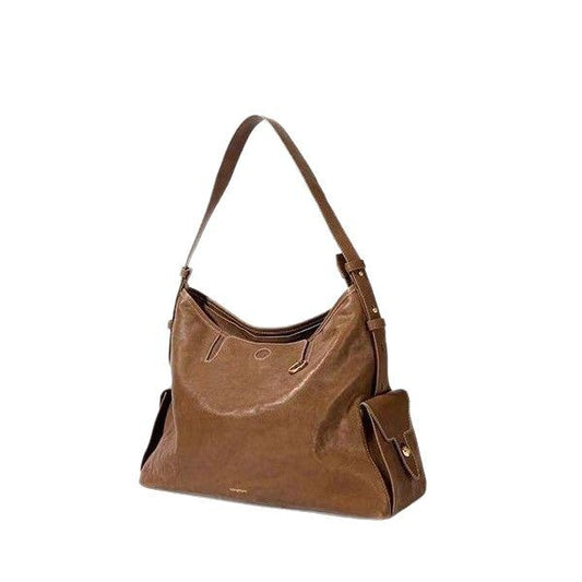 Li Na Medium Soft Upholstery Leather Shoulder Bags