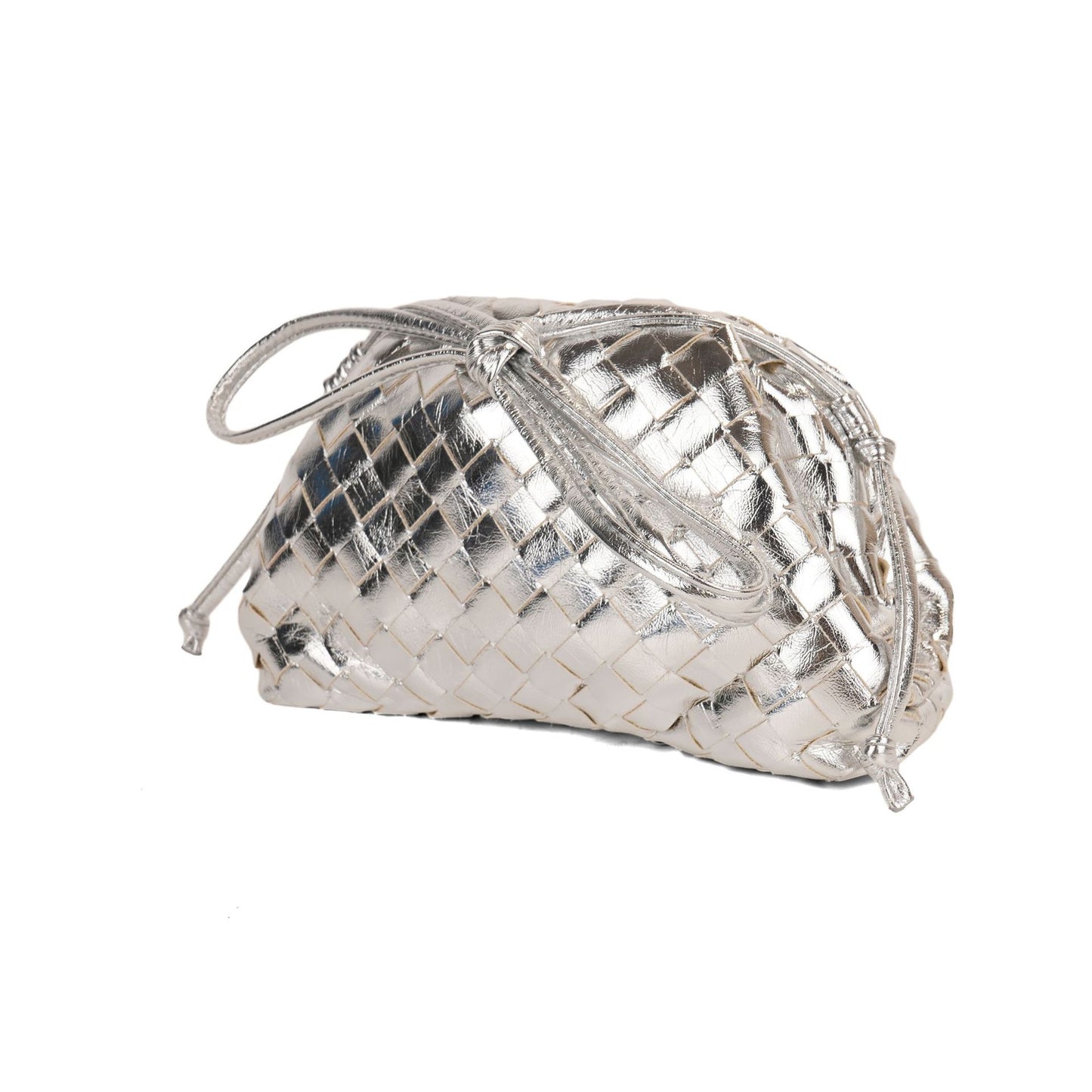 Women's Hand-woven Cloud Stylish Textured High Dumpling Crossbody Bags
