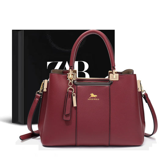 Women's Light Luxury Trendy Fashion Mom Large Shoulder Bags