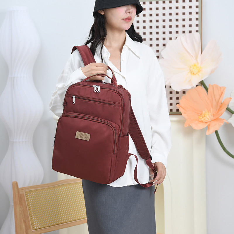 Women's Korean Simple Large Capacity Versatility For Backpacks