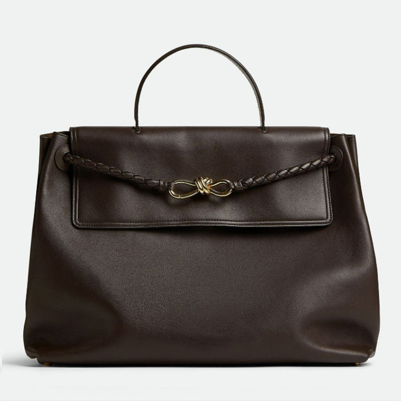 Women's Butterfly Clasp Light Luxury High-grade Large Bags