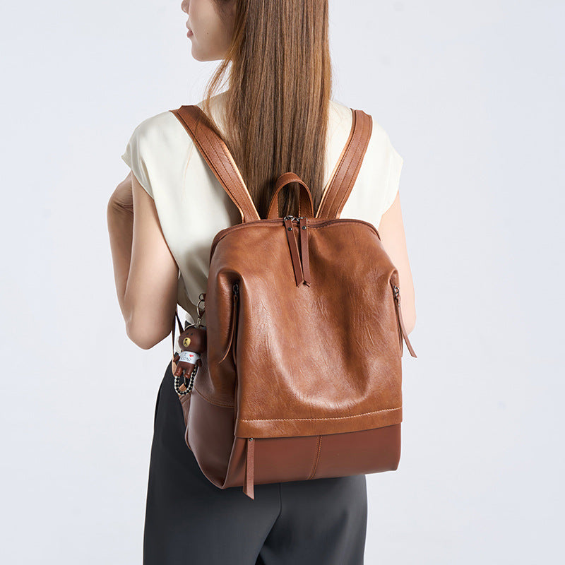 Simple Versatile Korean Style Large Capacity Backpacks