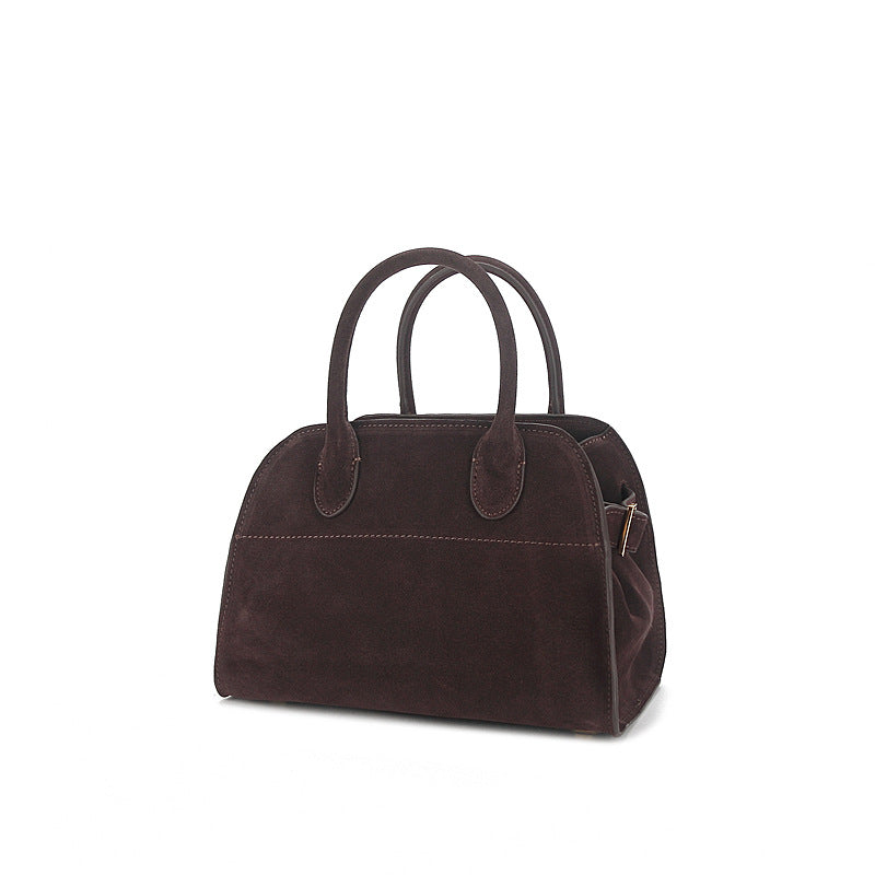 Classic Glossy Leather Portable High Quality Handbags