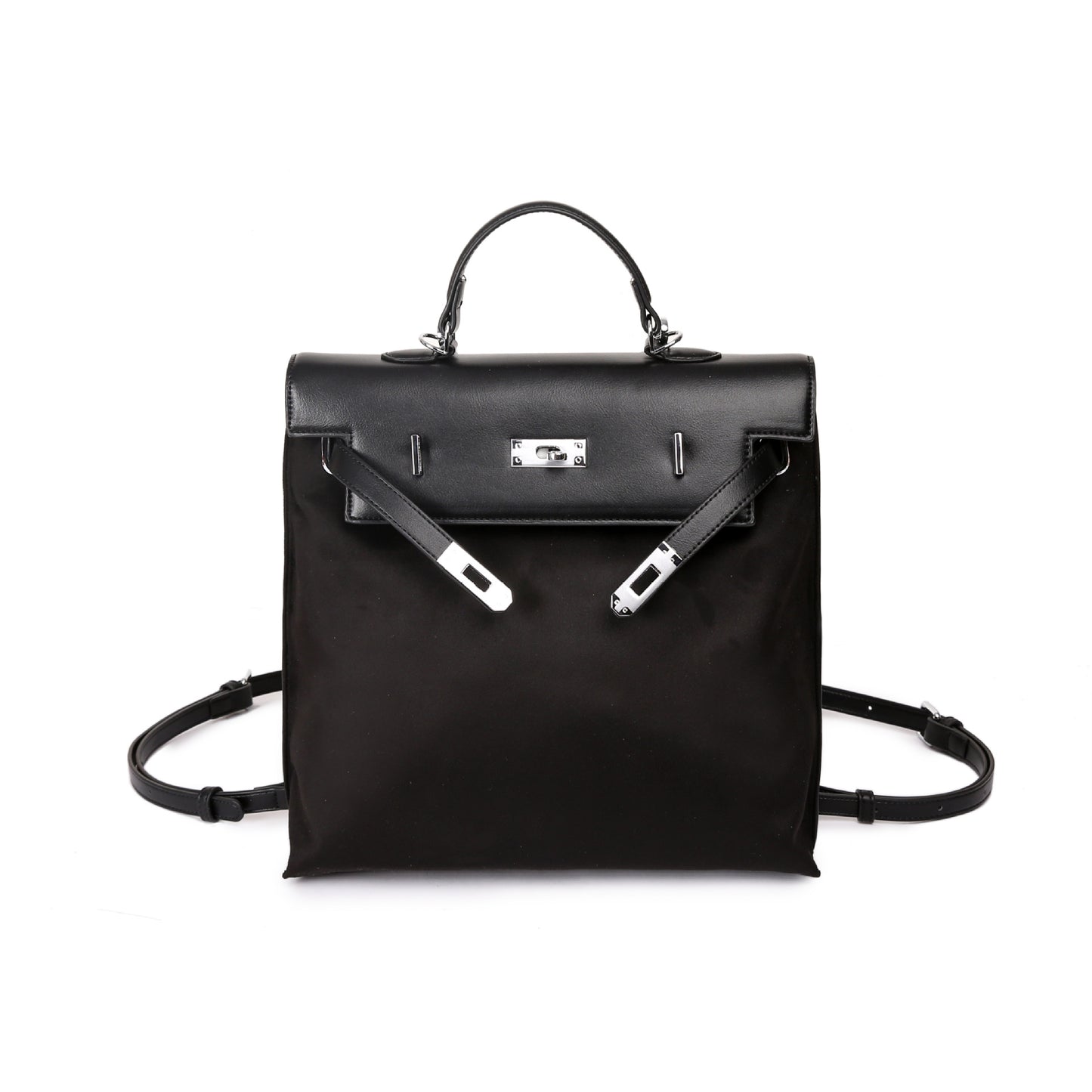 Women's Retro Trendy Niche Large Capacity Matte Backpacks