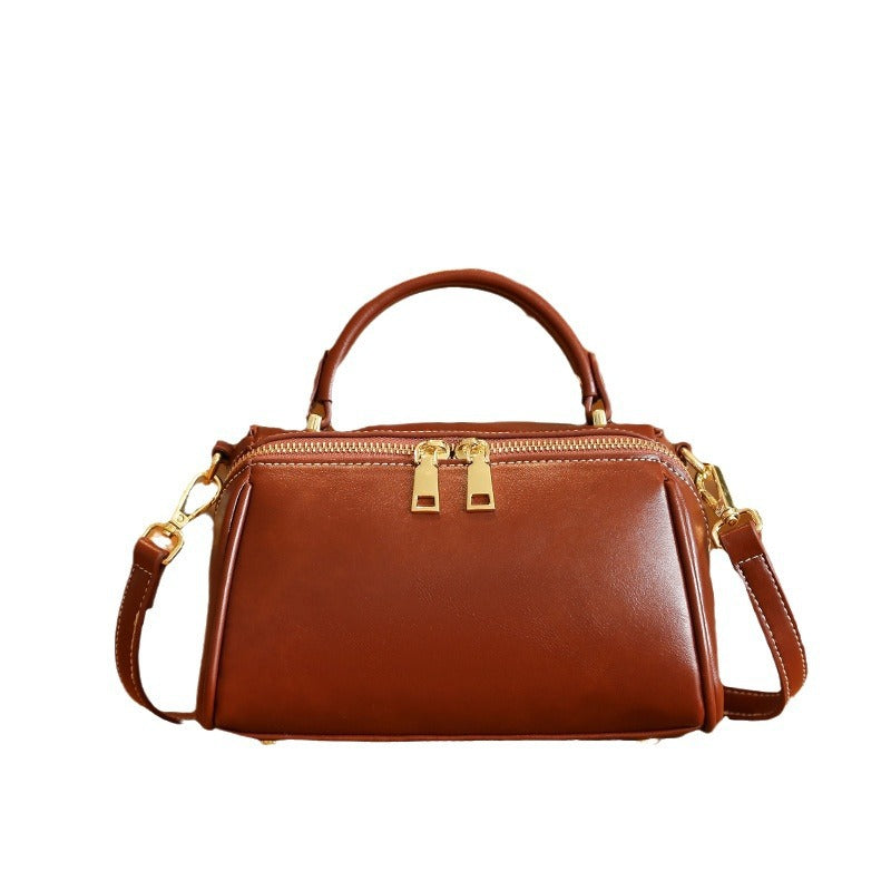 Women's Retro Boston Pillow Autumn Fashion Handbags