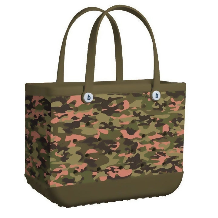 Women's Beach Printed Basket Hole Storage Bags