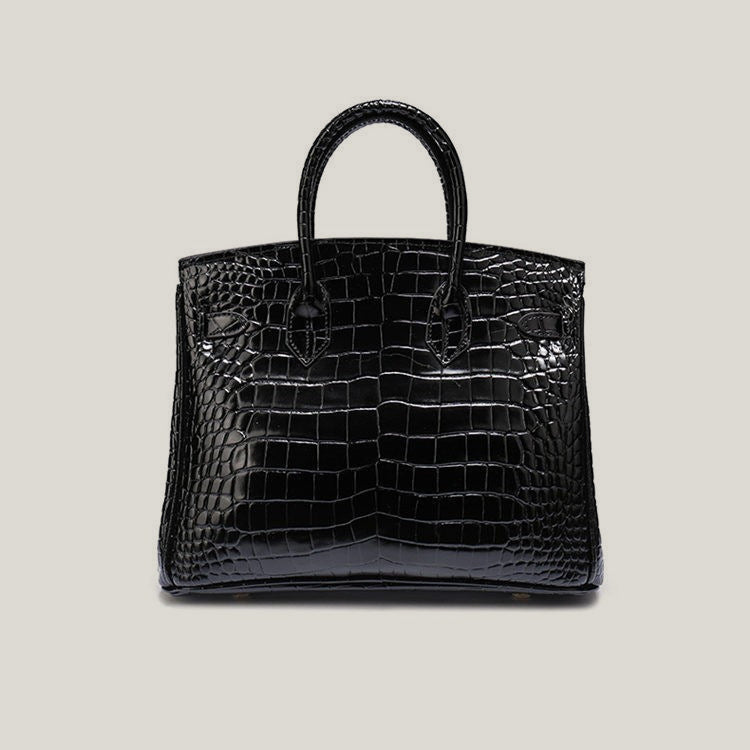 Women's Pattern Genuine Leather First Layer Cowhide Handbags