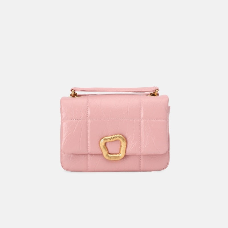 Size Chocolate Designer Autumn First Layer Shoulder Bags