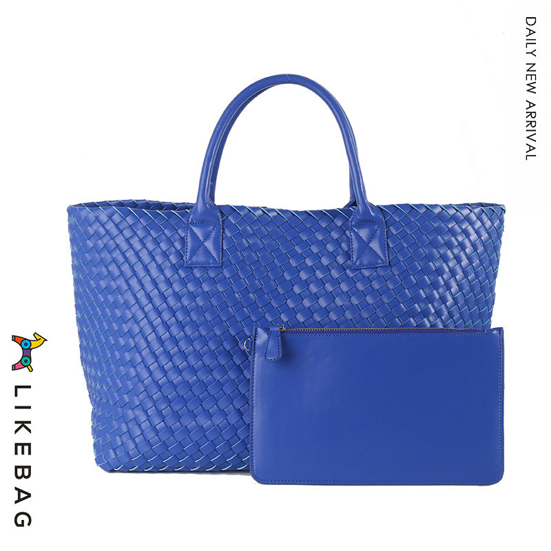 Women's Handmade Woven Simple Large Capacity Combination Shoulder Bags