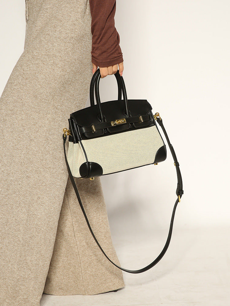 Women's Linen Mini Simple Versatile Elegant Handbags