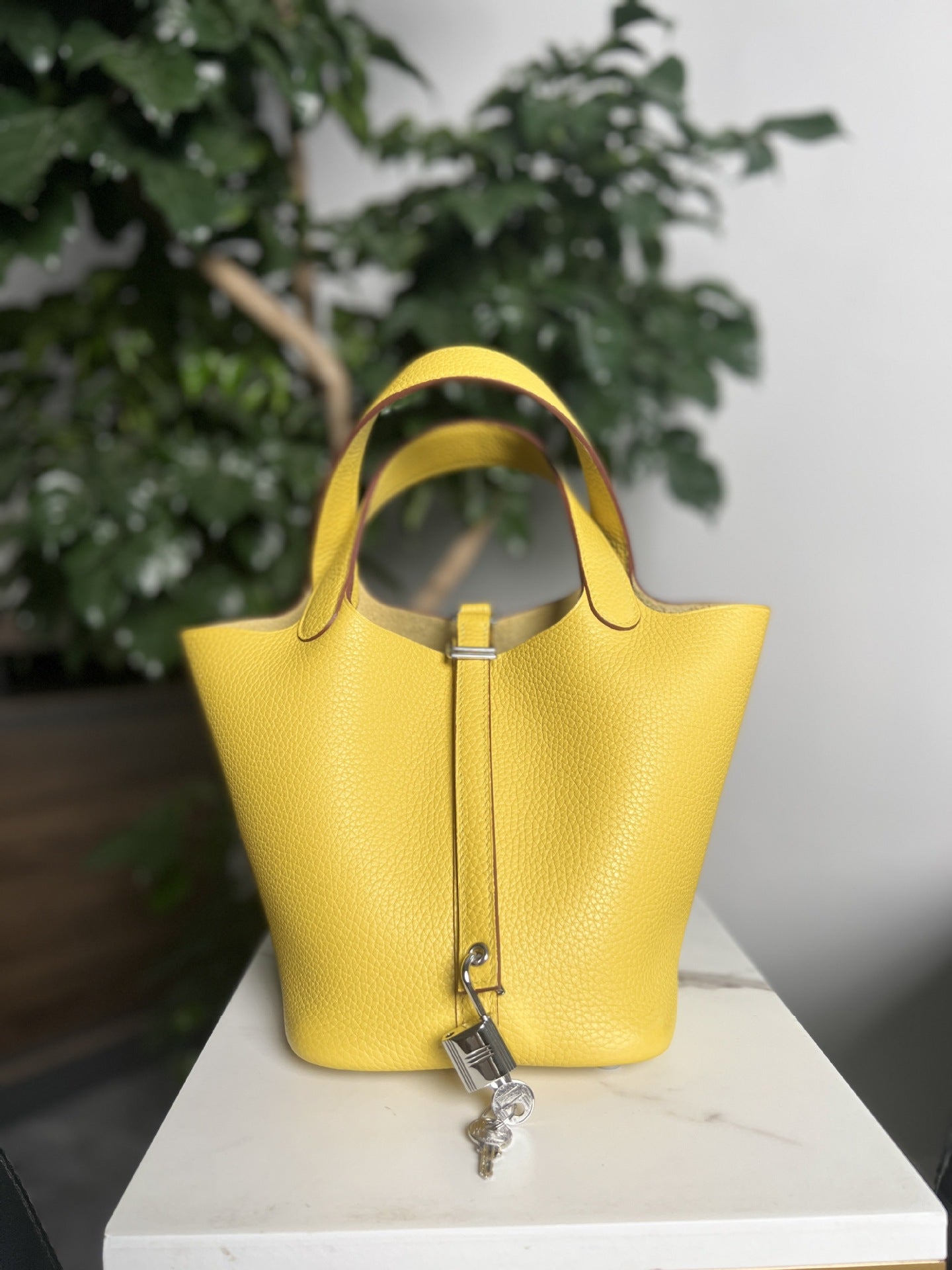 Women's Vegetable Basket Imported Leather Genuine Cattlehide Surface Handbags