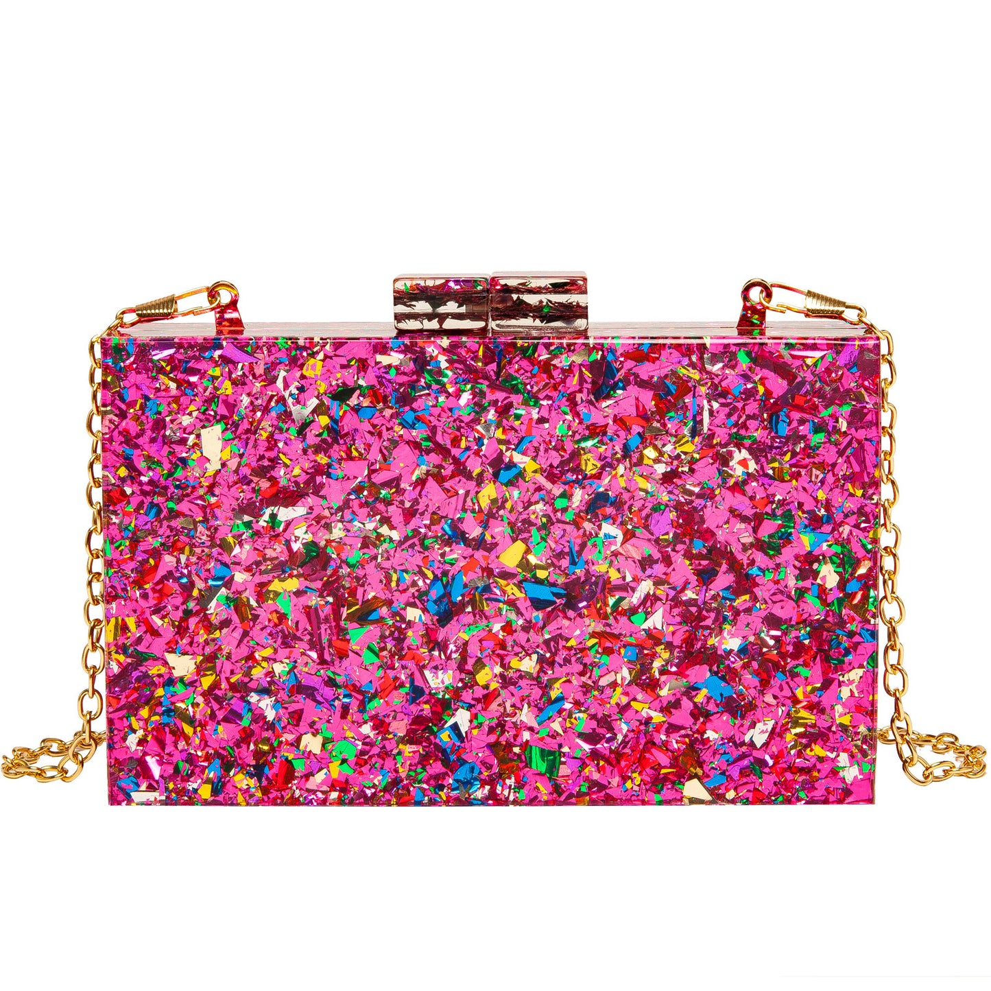 Acrylic Paillette Banquet Dress Garment Clutch Evening Bags